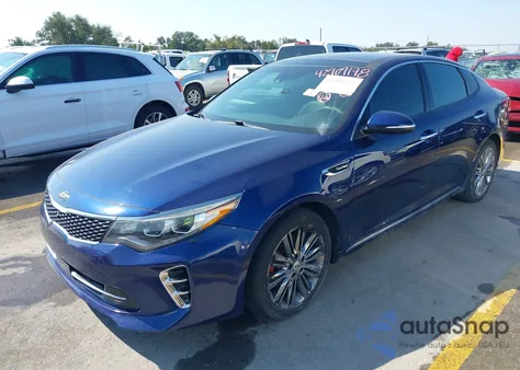 2017 Kia Optima Sxl Turbo z USA, uszkodzony, nr VIN 5XXGV4L2XHG174804